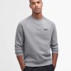 Men Barbour Hoodies & Sweatshirts | Essential Crew Sweat