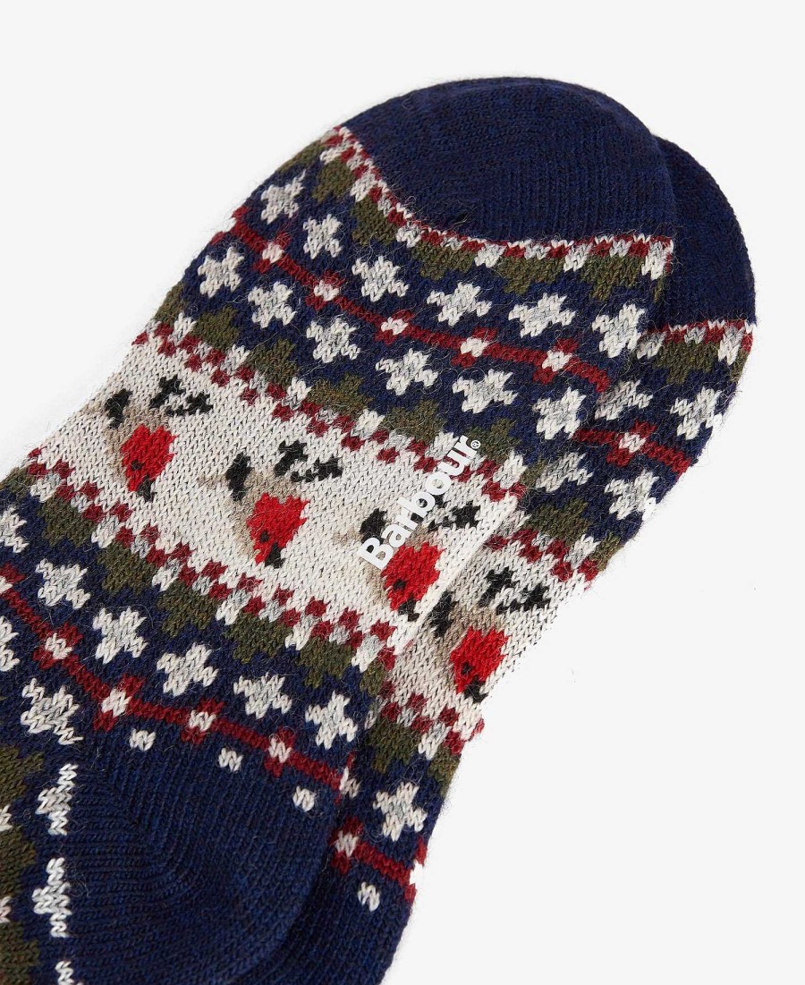 Accessories Barbour Socks | Robin Fair Isle Socks