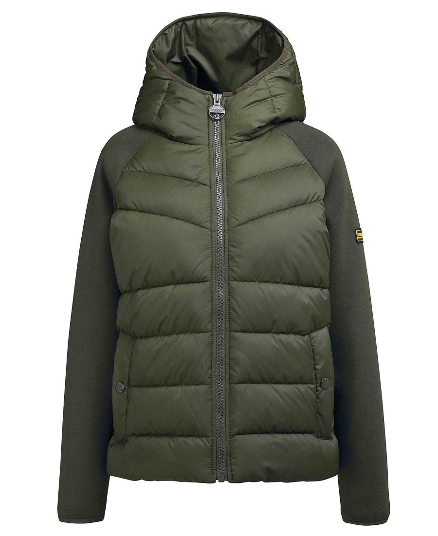 Women Barbour Quilted Jackets | Scout Quilted Sweatshirt