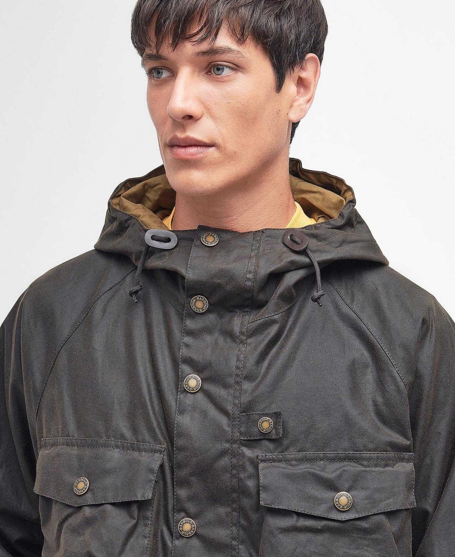 Men Barbour Waxed Jackets | Tarn Utility Waxed Jacket