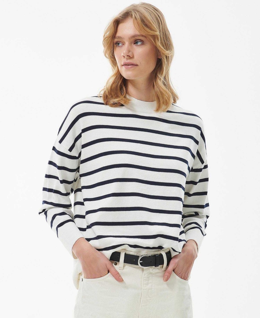 Women Barbour Jumpers | Barbour Bradley Stripe Knit Jumper