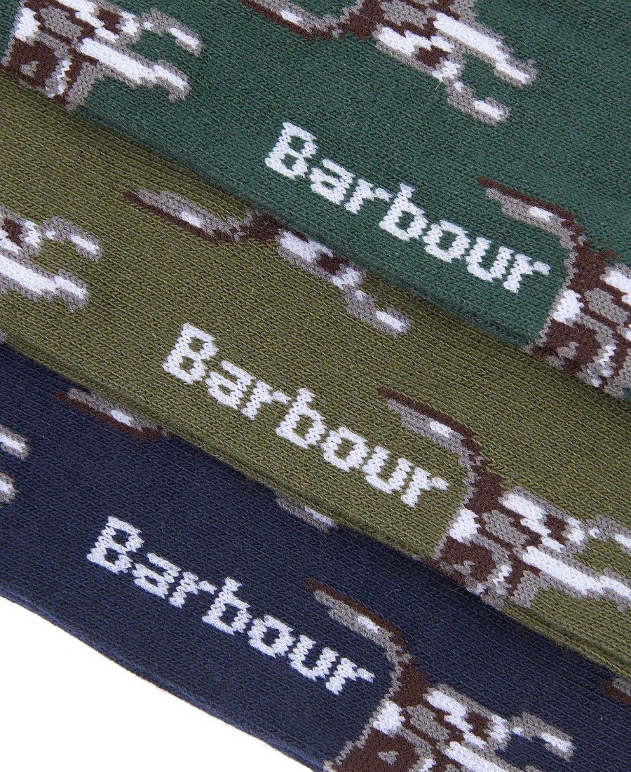 Accessories Barbour Socks | Pointer Dog Socks Gift Box