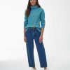 Women Barbour Jumpers | Burne Roll Neck Knit Sweatshirt