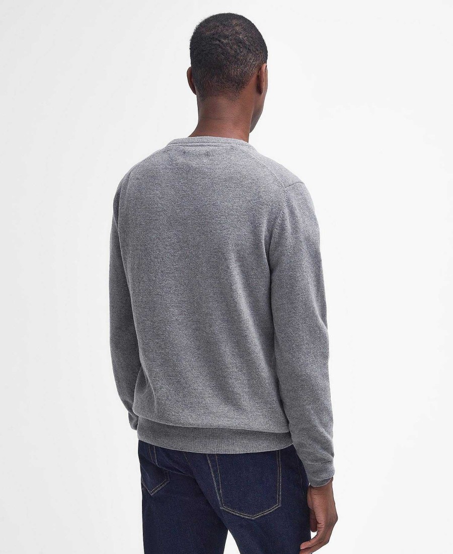 Men Barbour Jumpers | Essential V-Neck Sweatshirt