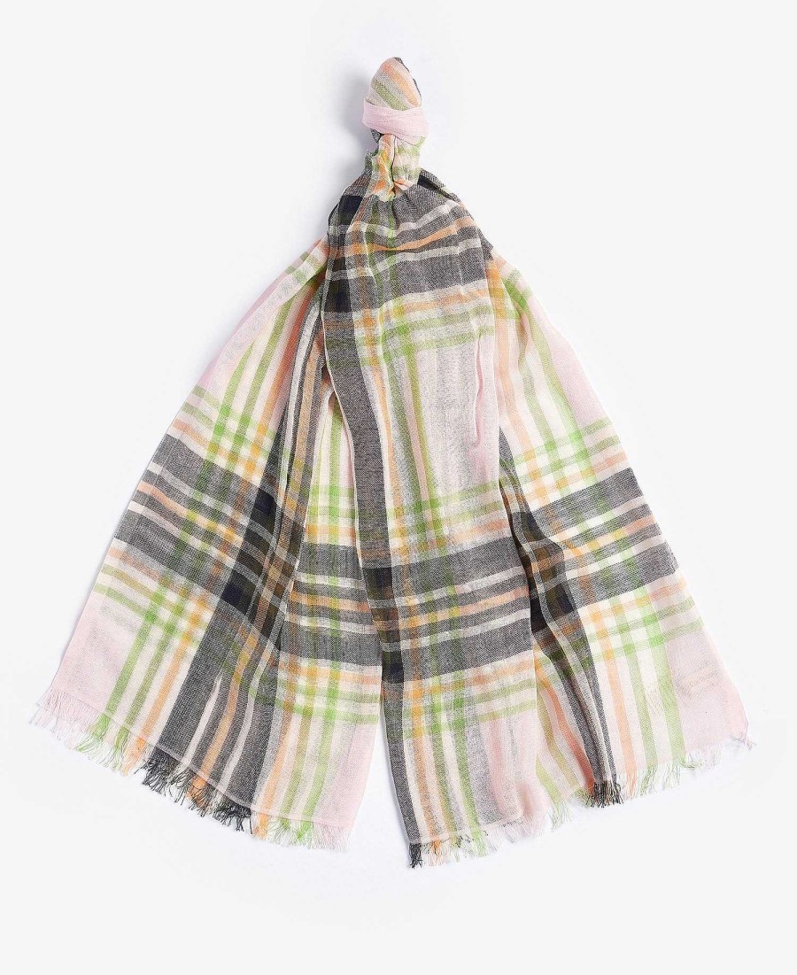 Accessories Barbour Scarves & Wraps | Summer Lonnen Checked Scarf