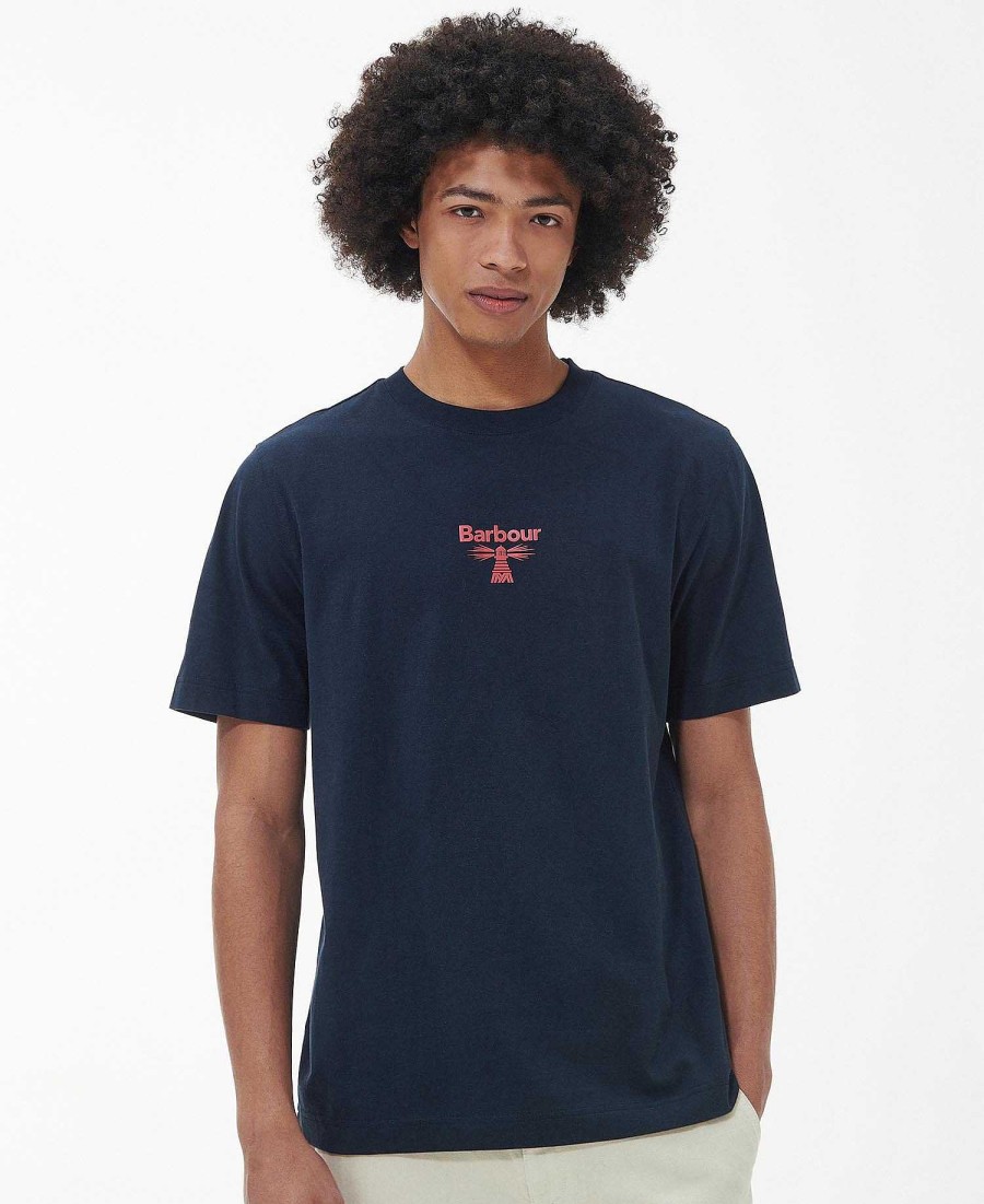 Men Barbour T-Shirts | B.Beacon Shadworth T-Shirt