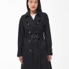 Women Barbour Trench Coats | Short Greta Showerproof Trench Coat