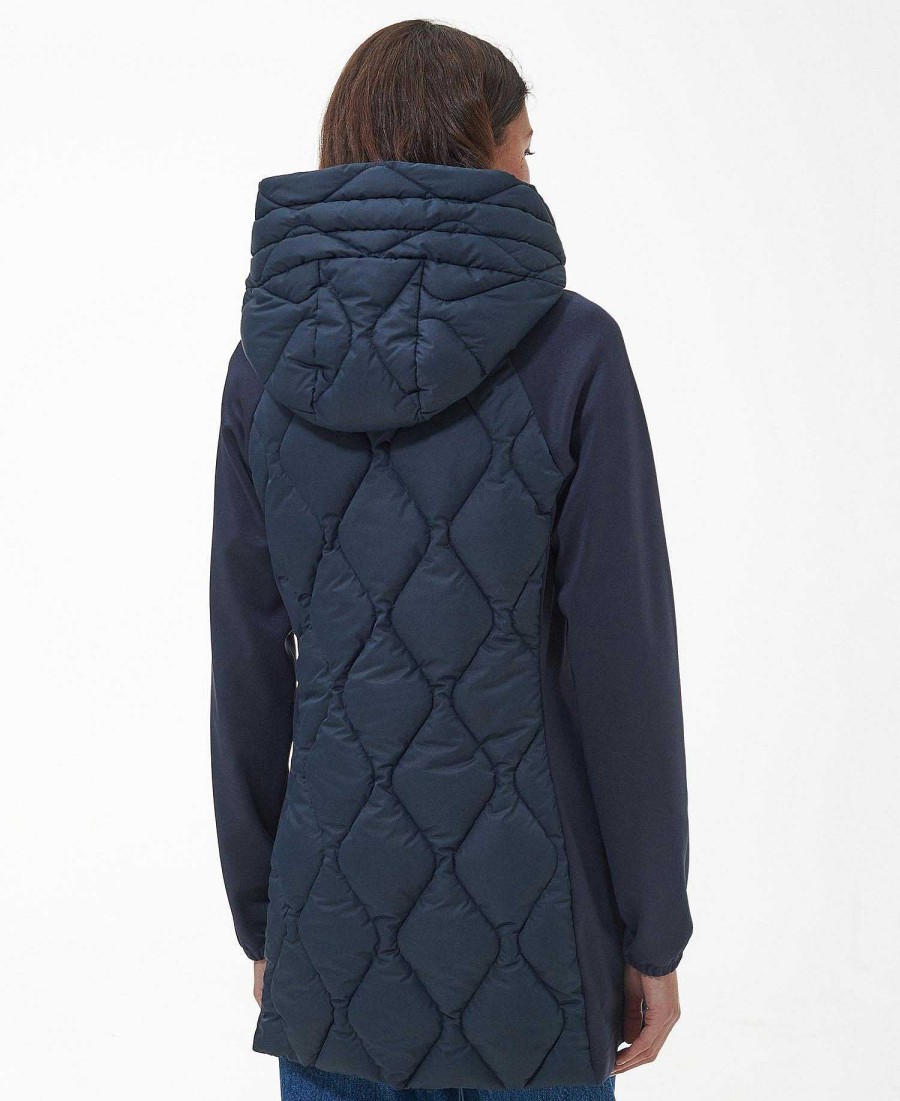 Women Barbour Quilted Jackets | Breeze Quilted Sweater Jacket