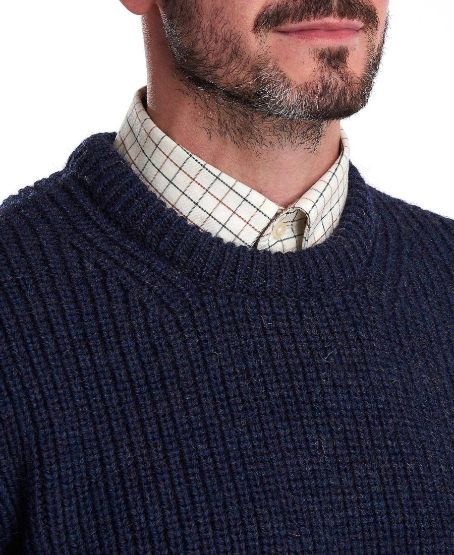 Men Barbour Jumpers | New Tyne Jumper