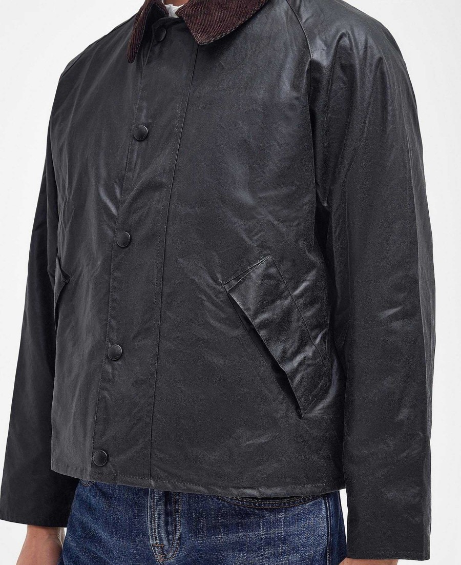 Men Barbour Waxed Jackets | Transport Wax Jacket