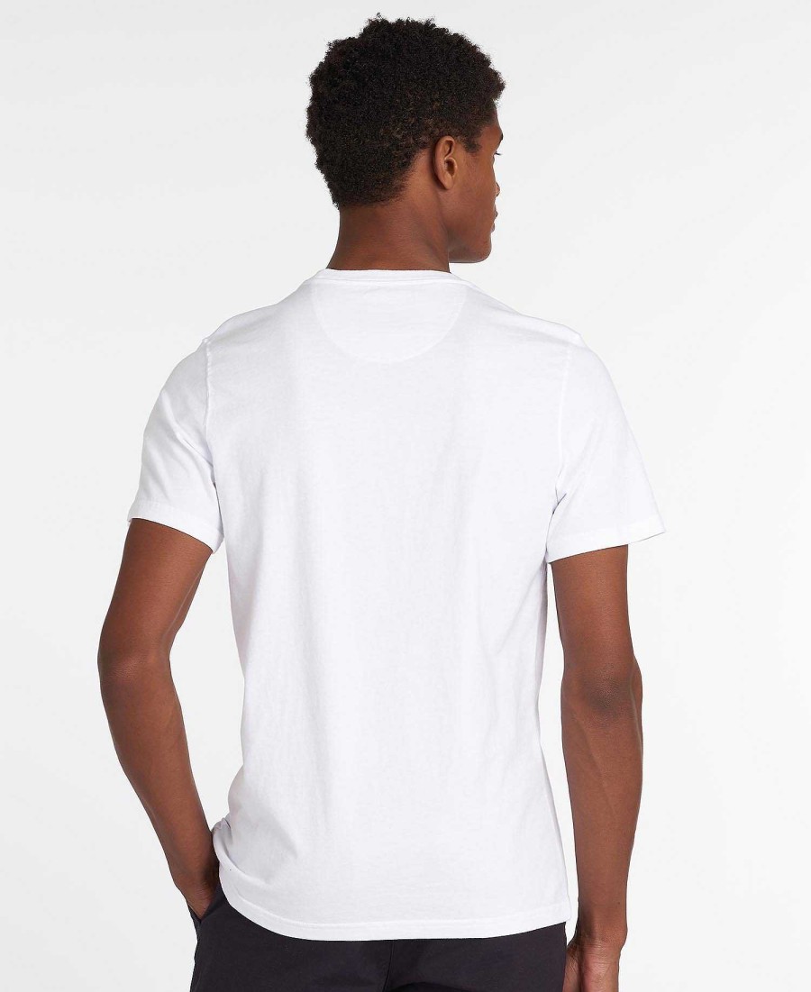 Men Barbour T-Shirts | Essential Sports T-Shirt