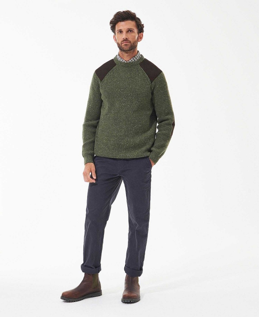 Men Barbour Jumpers | Raisthorpe Crew Neck Jumper